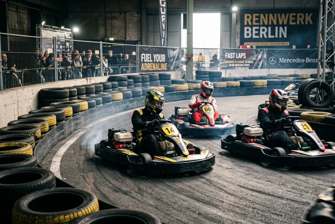 Indoor karting in Berlin