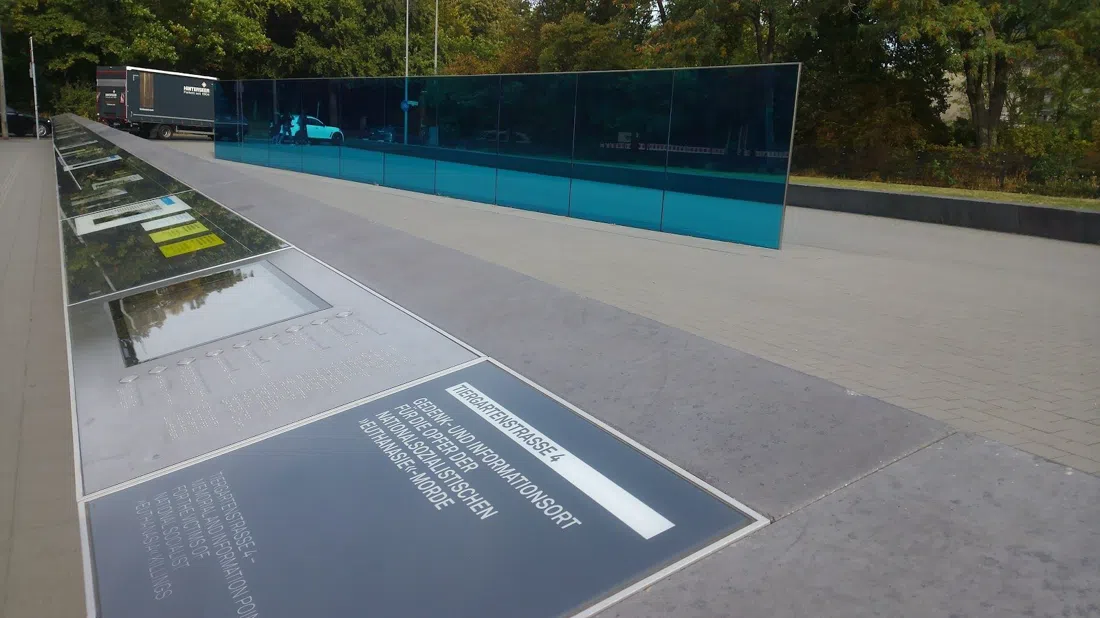 国家社会主义“安乐死”杀害受害者纪念与信息点(Tiergartenstraße 4),柏林