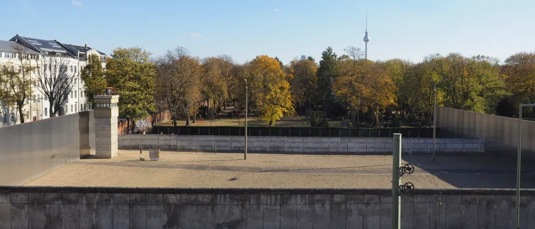 Memorial do Muro de Berlim (Gedenkstätte Berliner Mauer), Bernauer Straße, Berlim