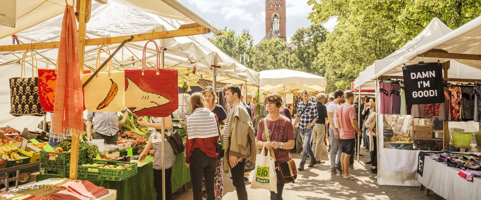 Wochenmarkt am Winterfeldtplatz, Berlin
